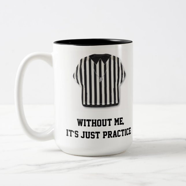 De Café Em Dois Tons Caneca do árbitro (Esquerda)