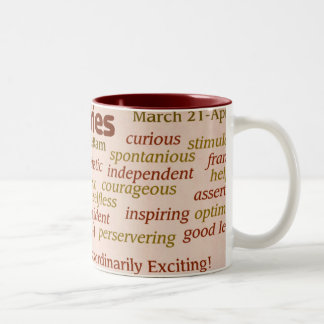 De Café Em Dois Tons Caneca do Aries