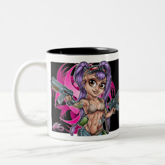De Café Em Dois Tons Caneca do Armageddon do disparador