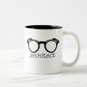 De Café Em Dois Tons caneca do arquiteto