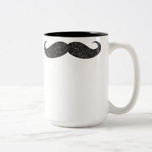 De Café Em Dois Tons Caneca do bigode