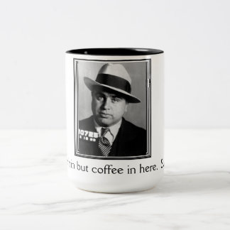 De Café Em Dois Tons caneca do bootlegger