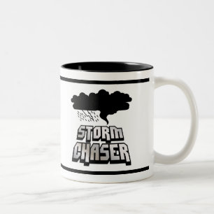 De Café Em Dois Tons Caneca do caçador da tempestade