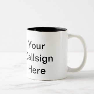 De Café Em Dois Tons Caneca do Callsign