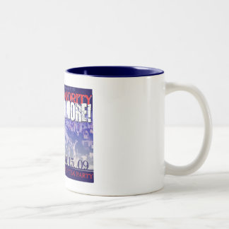 De Café Em Dois Tons Caneca do CHÁ da maioria silenciosa