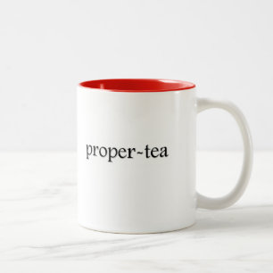 De Café Em Dois Tons caneca do chá do Apropriado-chá