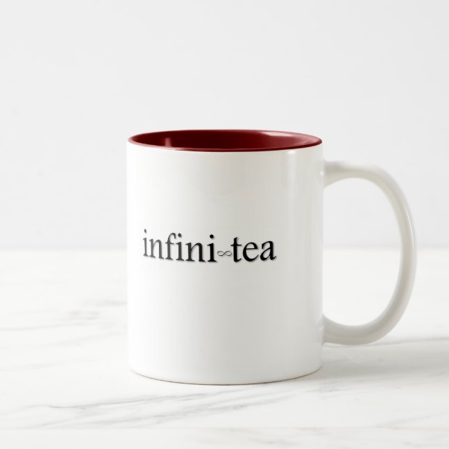 De Café Em Dois Tons Caneca do chá do Infini-Chá (Direita)