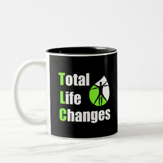 De Café Em Dois Tons Caneca do chá do TLC Iaso