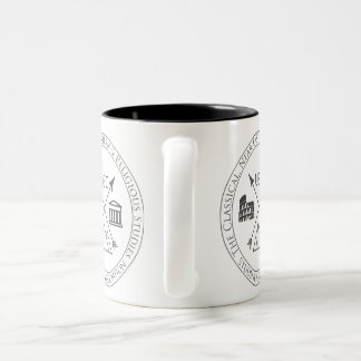 De Café Em Dois Tons Caneca do clube