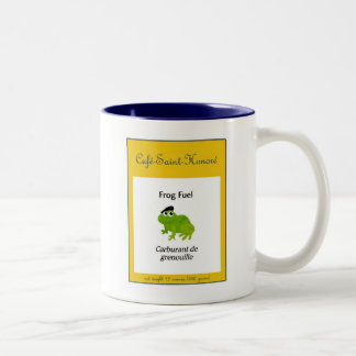 De Café Em Dois Tons Caneca do combustível do sapo