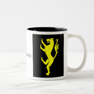 De Café Em Dois Tons Caneca do companheiro