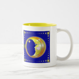De Café Em Dois Tons Caneca do dia & da noite
