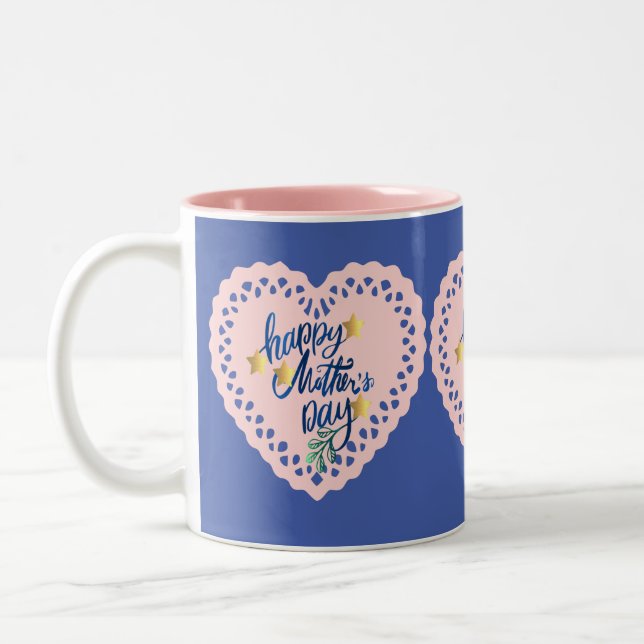 De Café Em Dois Tons Caneca do Dia das Mães (Esquerda)