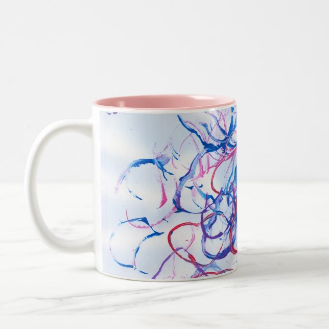 De Café Em Dois Tons Caneca do dia dos namorados (Esquerda)