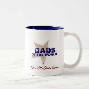 De Café Em Dois Tons Caneca do Dia dos Pais 'All-Star Dad'