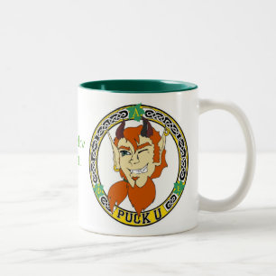 De Café Em Dois Tons Caneca do disco