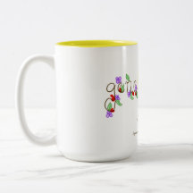 Caneca do doodle do divertimento