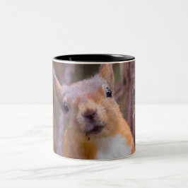 De Café Em Dois Tons Caneca do esquilo