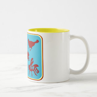 De Café Em Dois Tons Caneca do esquilo