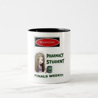 De Café Em Dois Tons Caneca do estudante da farmácia
