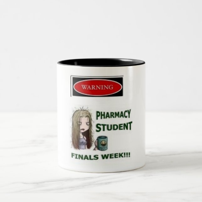 De Café Em Dois Tons Caneca do estudante da farmácia (Centro)