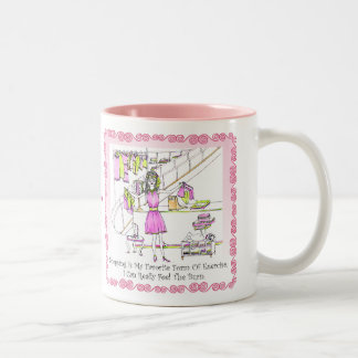 De Café Em Dois Tons CANECA do exercício