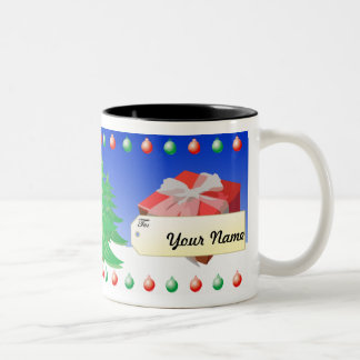 De Café Em Dois Tons Caneca do feriado