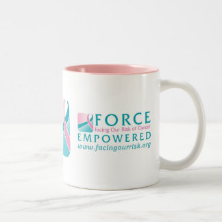 De Café Em Dois Tons caneca do Força-café