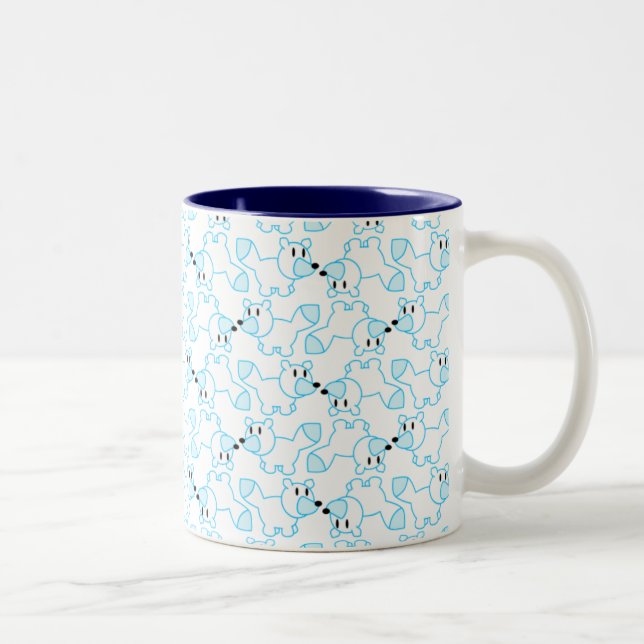 De Café Em Dois Tons Caneca do Fox ártico (Direita)