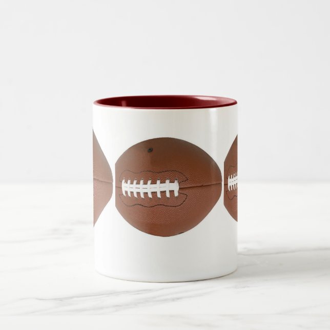 De Café Em Dois Tons Caneca do futebol (Centro)