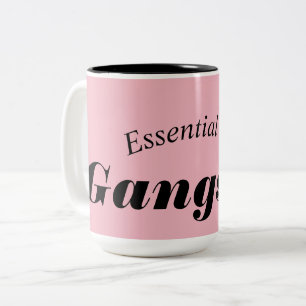 De Café Em Dois Tons Caneca do gângster do óleo essencial