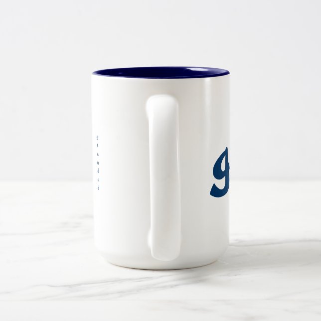 De Café Em Dois Tons Caneca do Grandad (Alça)