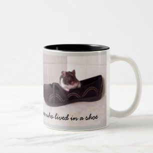 De Café Em Dois Tons Caneca do hamster