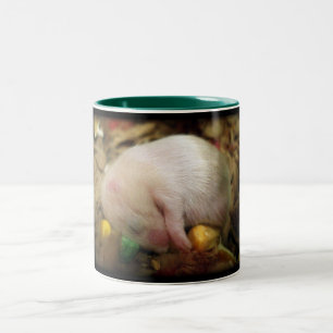 De Café Em Dois Tons Caneca do hamster do bebê