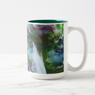 De Café Em Dois Tons caneca do humor