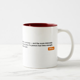 De Café Em Dois Tons caneca do iWise