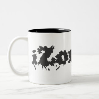 De Café Em Dois Tons caneca do iZombie