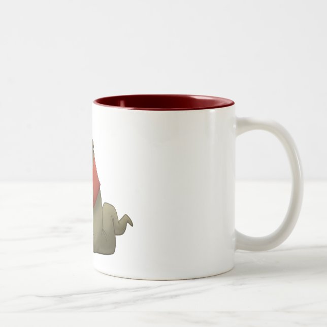 De Café Em Dois Tons Caneca do jacaré do Banjo-Strummin' (Direita)