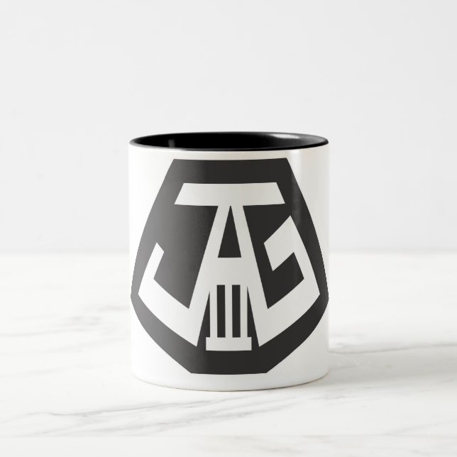 De Café Em Dois Tons caneca do jagiiilogo (Centro)
