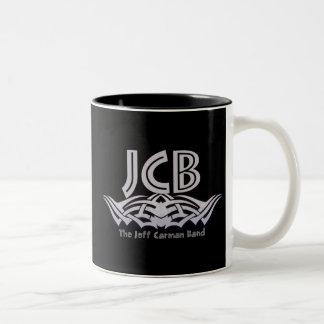 De Café Em Dois Tons Caneca do JCB - preto