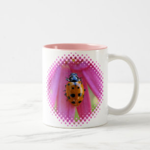 De Café Em Dois Tons Caneca do joaninha