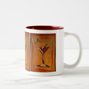 DE CAFÉ EM DOIS TONS CANECA DO LA COSMO