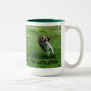 De Café Em Dois Tons Caneca do lebreiro