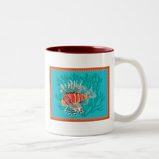 De Café Em Dois Tons Caneca do Lionfish
