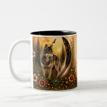 Caneca do Lobo do Patrimônio Indígena
