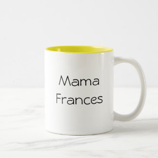 De Café Em Dois Tons caneca do mama frances