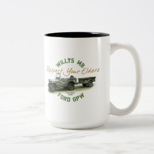 De Café Em Dois Tons Caneca do MB GPW