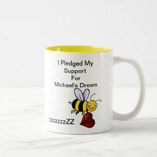 De Café Em Dois Tons Caneca do MDF