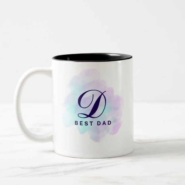 De Café Em Dois Tons Caneca do melhor pai (Esquerda)