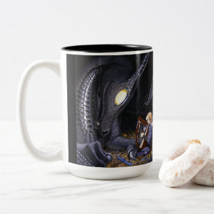 De Café Em Dois Tons Caneca do melómano